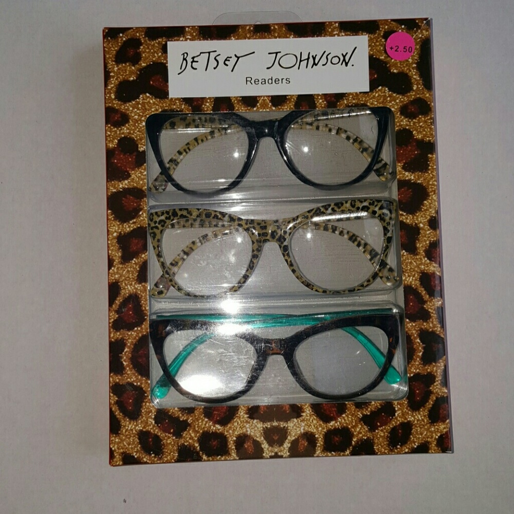 🆕BETSY JOHNSON Reading Glasses  +2.50